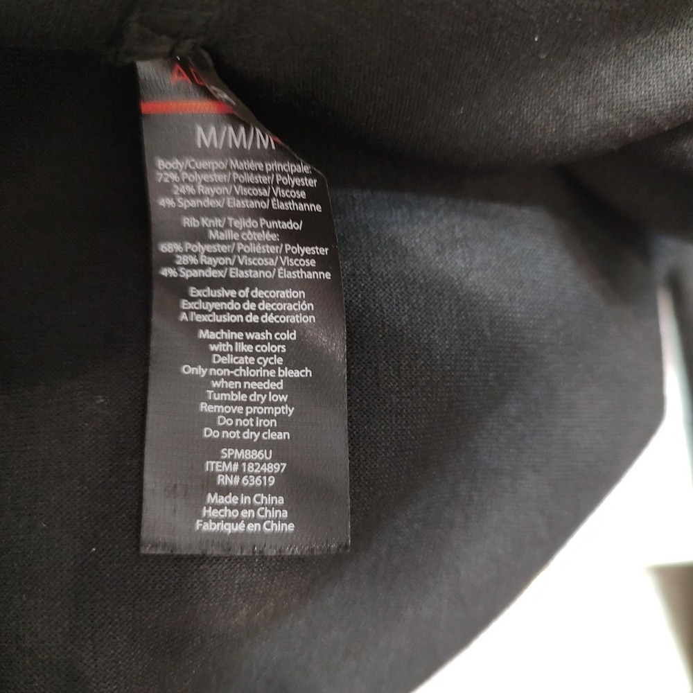 Spyder Active‎ Full Zip Hoodie Jacket Men's Medium Black ProWEB Stretch - Picture 7 of 8